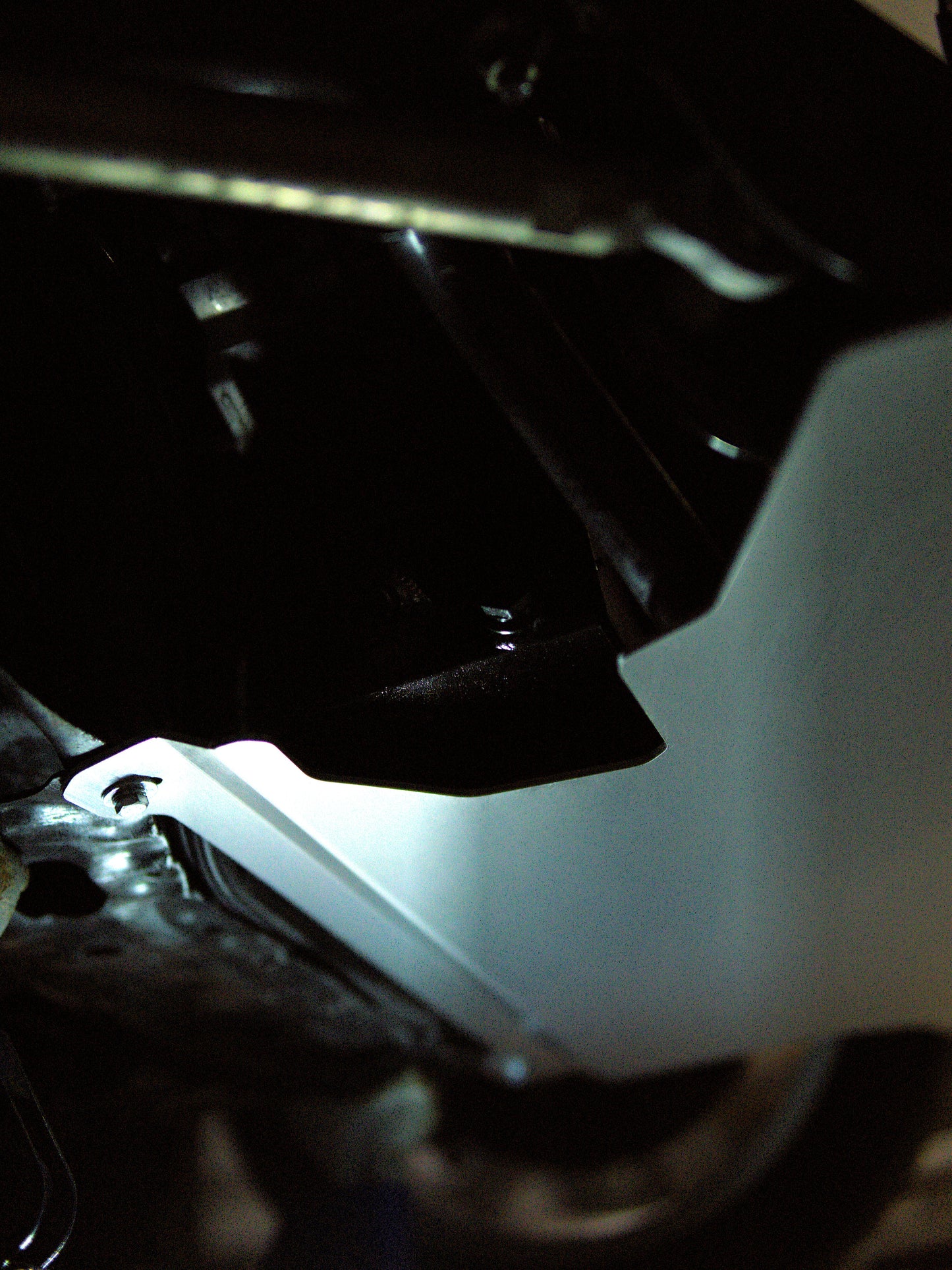 s14 skid plate undertray sump plug cutout 