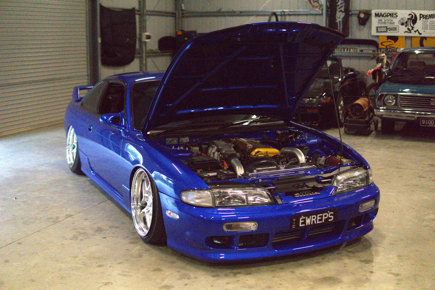 s14 zenki cooling panels at the aerocutt garage 