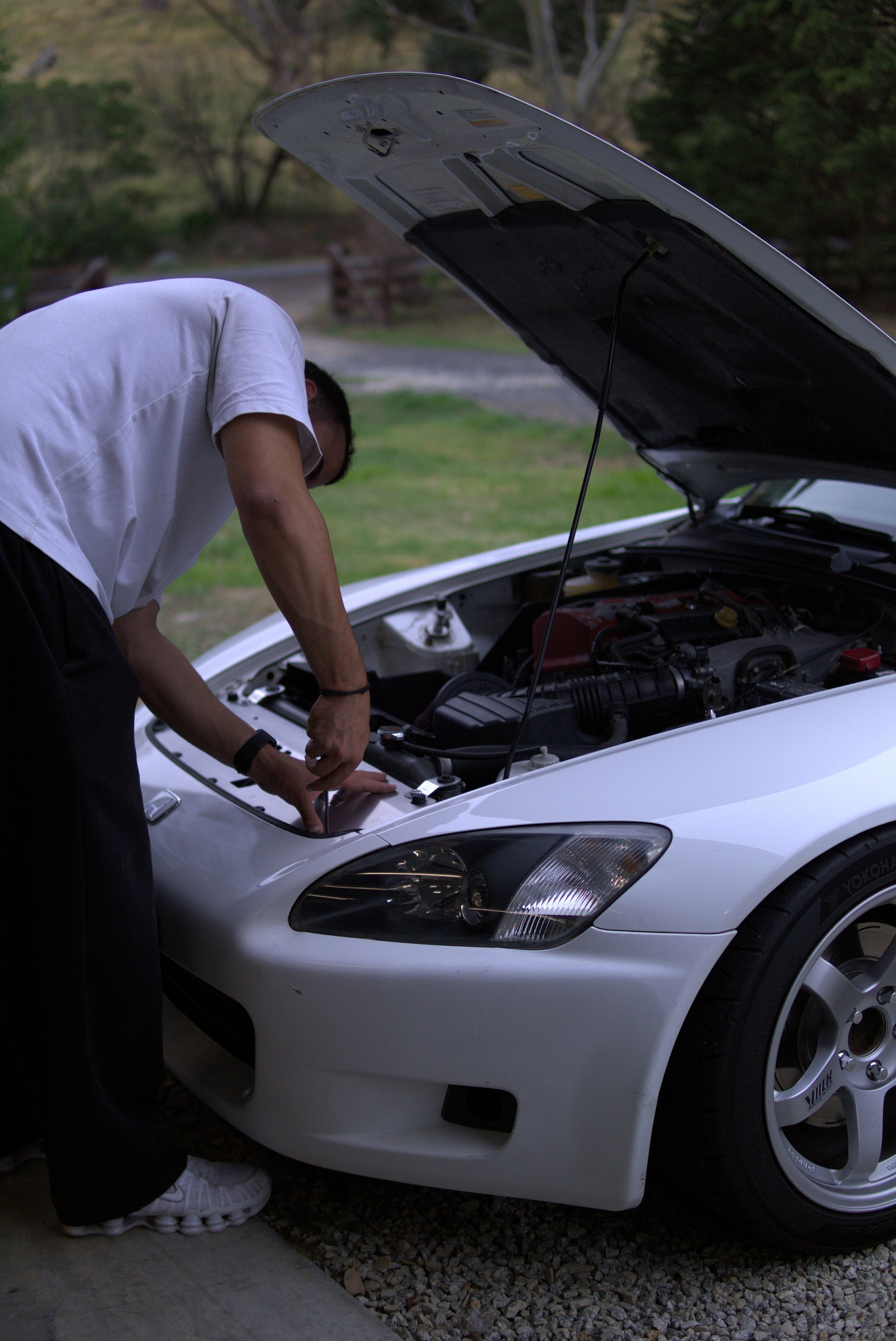 aerocutt cooling panel air guide fitting fo honda s2000 