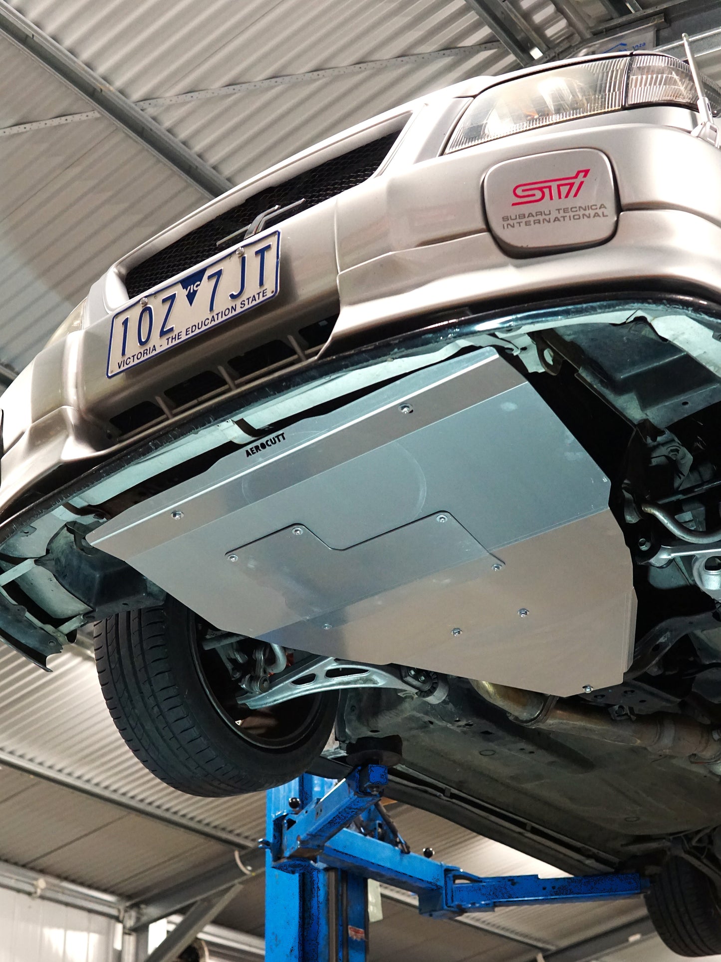 subaru forester sf gt skid plate undertray 