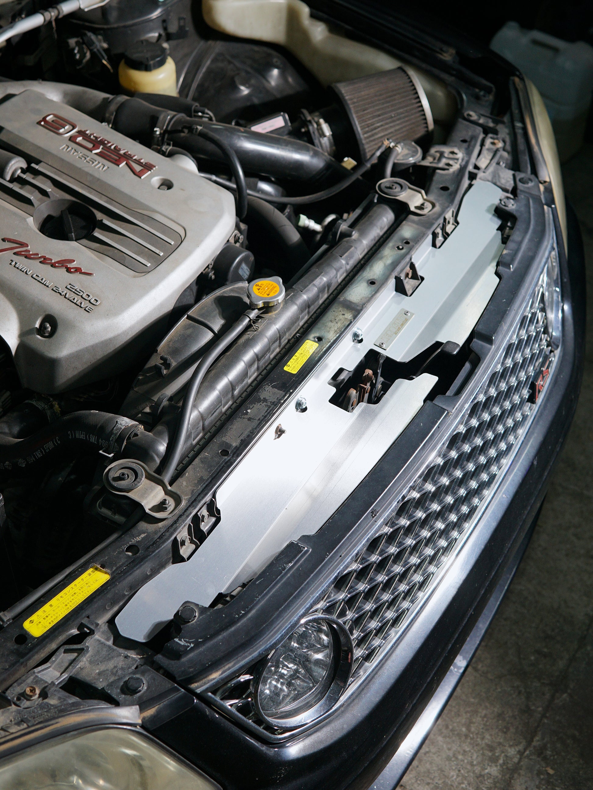 nissan stagea s2 cooling air diversion panel 