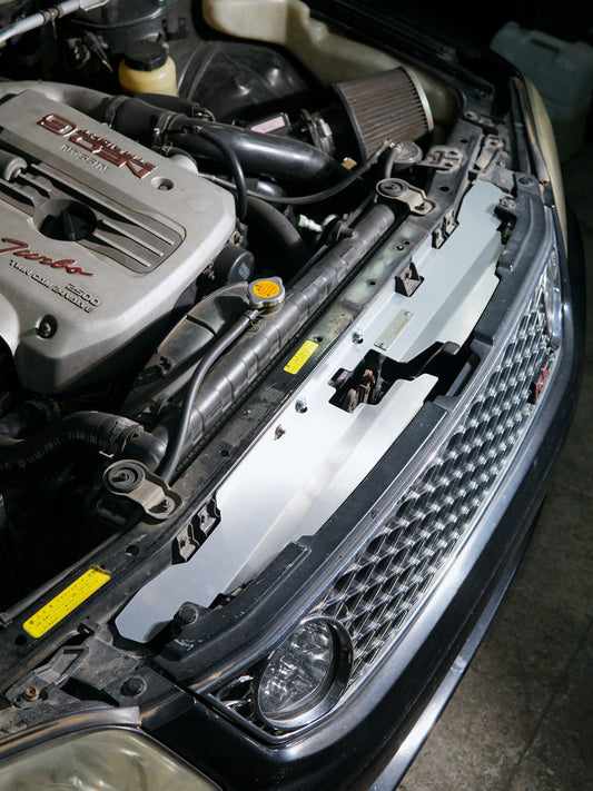 nissan stagea s2 cooling air diversion panel 