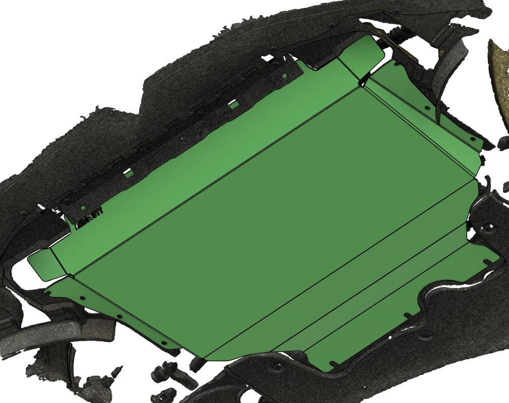 Volkswagen Tiguan MQB Underbody Protection Bash/Skid Plate