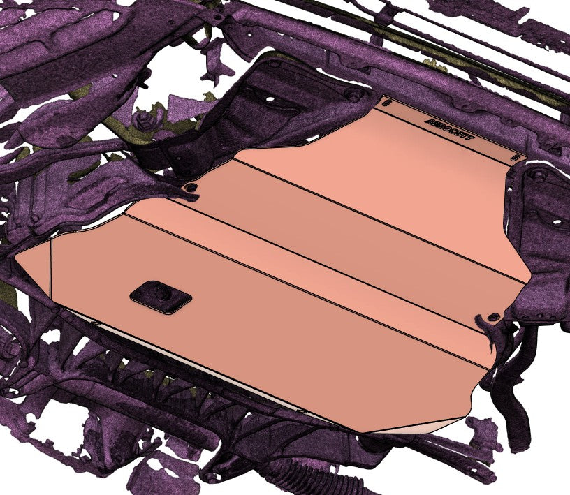 UCF20 CELSIOR LS400 UNDERBODY PANEL PROTECTION, UNDER VEHICLE SERVICE PLATE, LS400 SKID PLATE SET UNDERBODY 