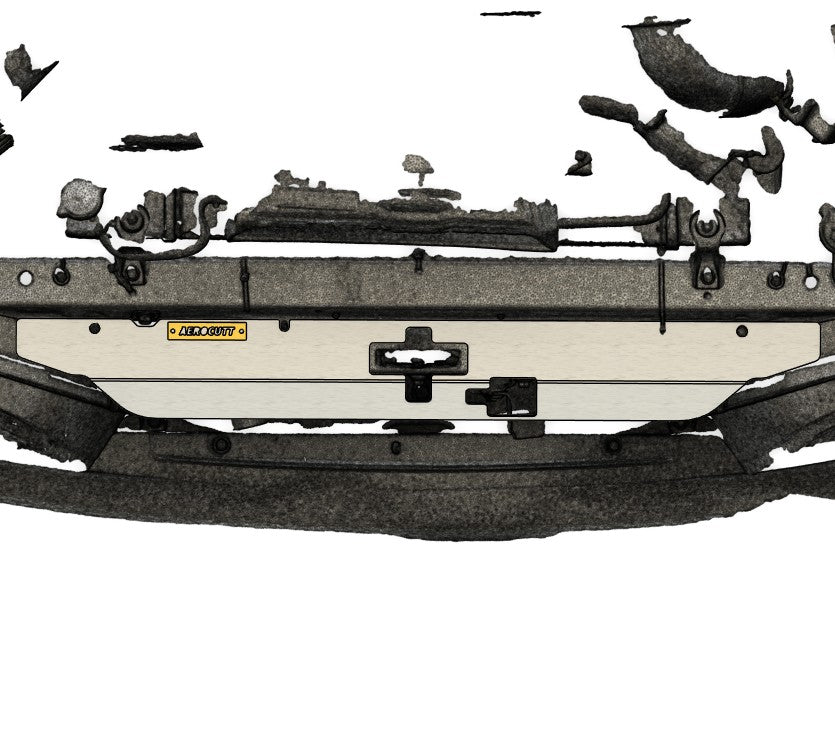 Toyota Mark 2 JZX90 Radiator Cooling Panel/Air Diversion Plate