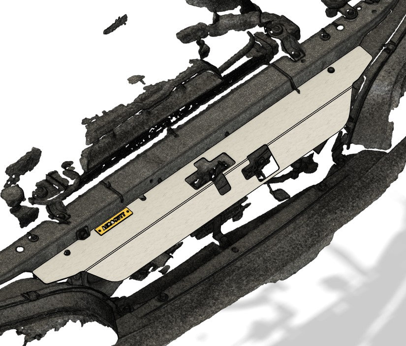 Toyota Mark 2 JZX90 Radiator Cooling Panel/Air Diversion Plate