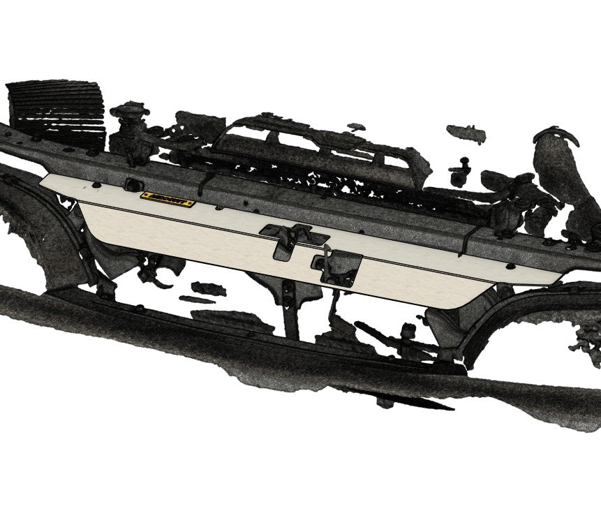 Toyota Mark 2 JZX90 Radiator Cooling Panel/Air Diversion Plate