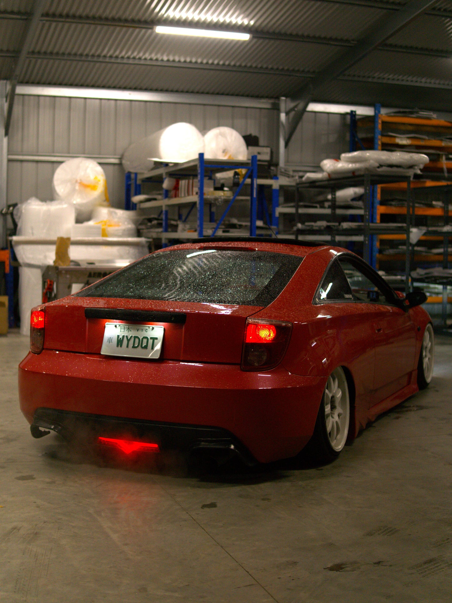 Toyota Celica 7th Gen ZZT231 visiting the aerocutt garage for upgrades 