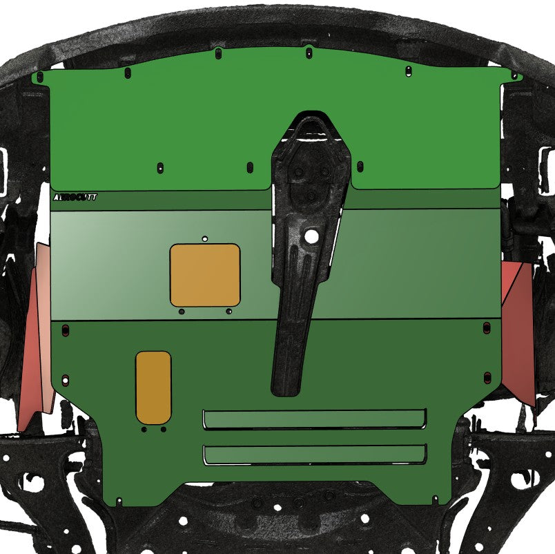 Underbody of a Toyota Celica 7th Gen 1999-2006 Model