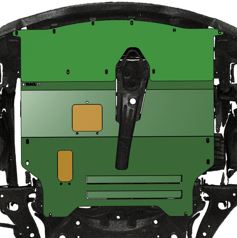 3D scan of a Toyota Celica 7th Gen 1999-2006 Model underside underbody protection 