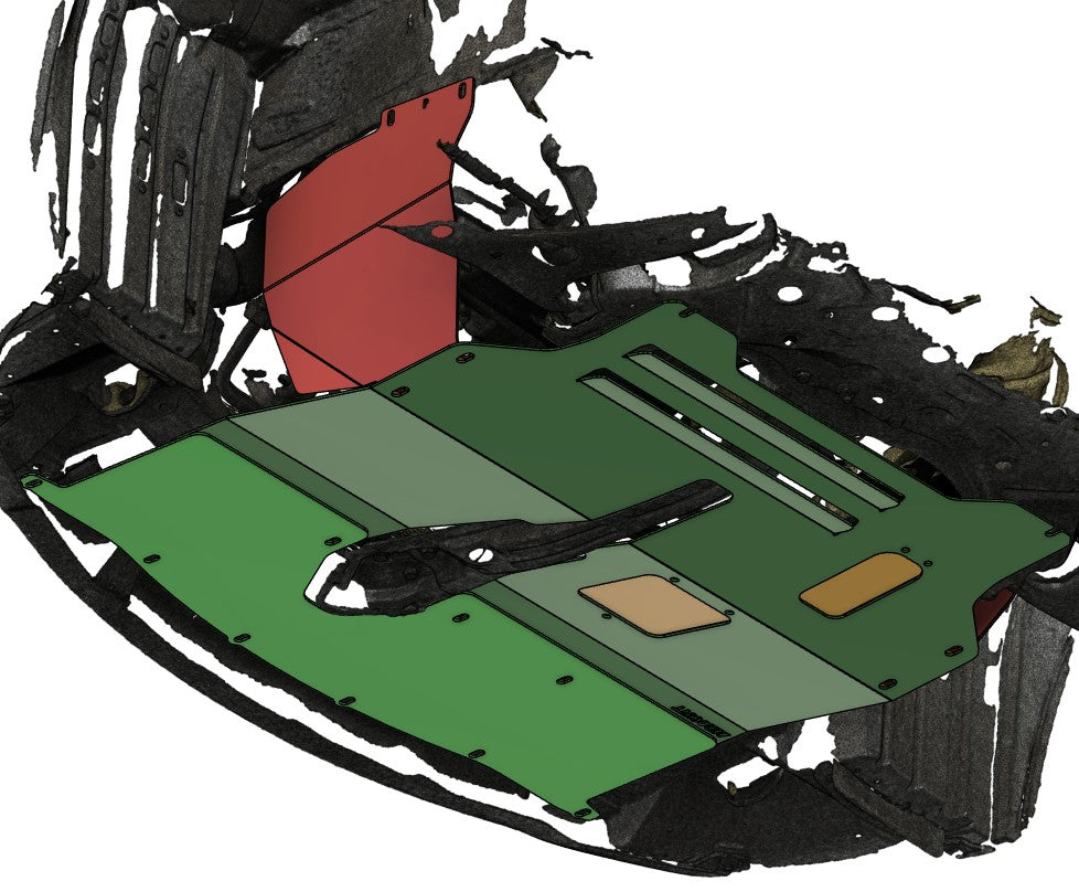 Toyota Celica ZZT231R 7th Gen underbody sump guard bash guard rally 