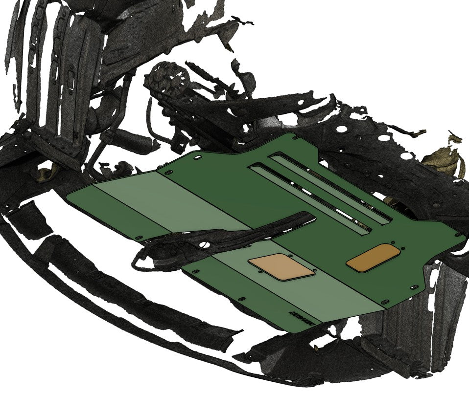 Toyota Celica ZZT231R 7th Gen underbody cooling plate